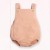 New Baby Blush Pink Linen Rompersuit