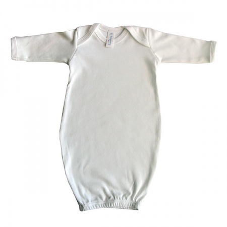Baby Bunting Organic White Sleep Gown