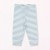 Grey and White Stripe Baby Leggings