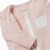 Baby Mori Blush Pink Stripe Sleepsuit