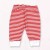 Red and White Stripe Baby Yoga Pants
