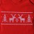 Baby's First Christmas Reindeer Print Sleepsuit