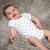 Baby Bunting Grey Star Print Unisex Bodysuit