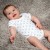 Baby Bunting Grey Star Print Unisex Bodysuit