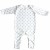 Baby Bunting Grey & White Star Print Rompersuit