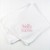Personalised Embroidered White 'Hello Baby' Blanket