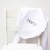 Personalised Embroidered White Cotton Blanket