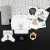 Personalised Baby Hamper Monochrome