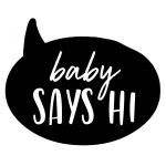 Baby Says Hi Clothing