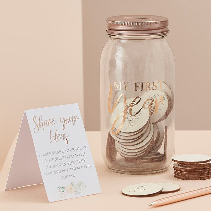 Baby's First Year Memory Jar