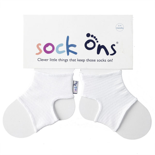 Sock Ons, White