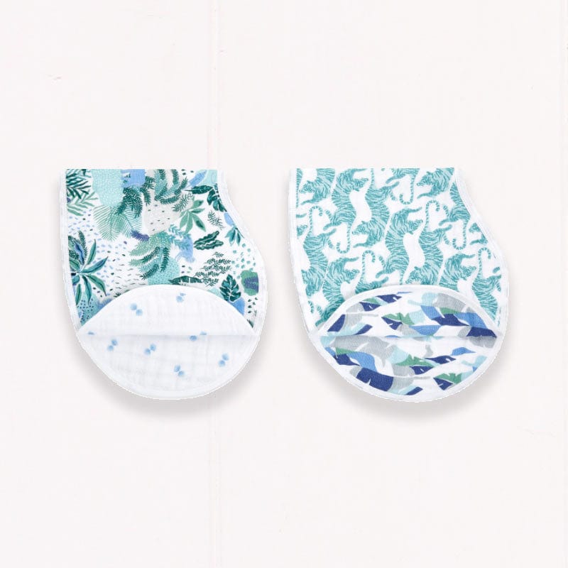 aden + anais Dancing Tigers Burpy Bib - 2 Pack