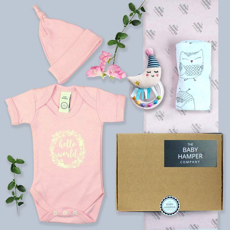 Letterbox Baby Hamper Girls