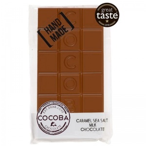 Cocoba Sea Salt Caramel Chocolate Bar