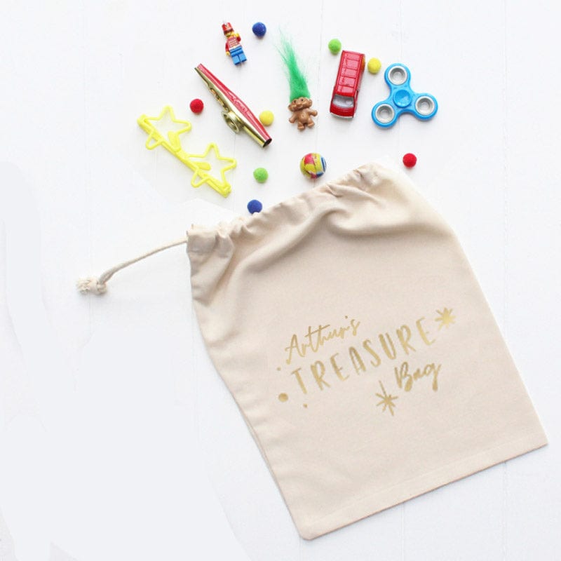 Personalised Children's Treasure Bag