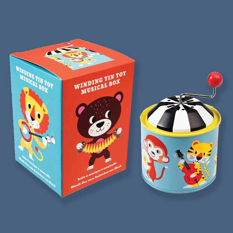 Rex London Animal Band Musical Box