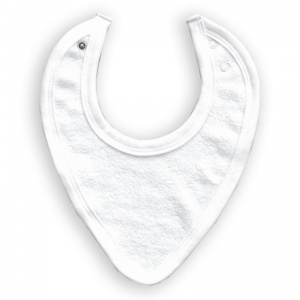 Bandana Bib, White